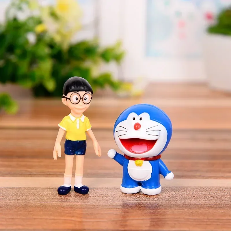 Home Decor Mod - 5pcs Doraemon Creative Home Cake Decoration