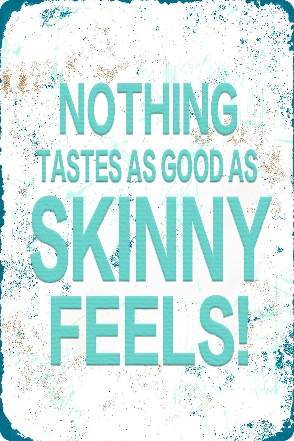 Home Decor Shop - 1d,Vintage Tin Sign Nothing Tastes As