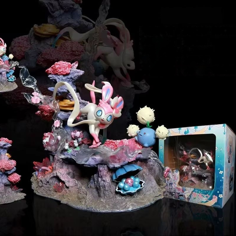 Home Decor Mod - Gk Figure Sylveon Shroomish Clamperl Fairy