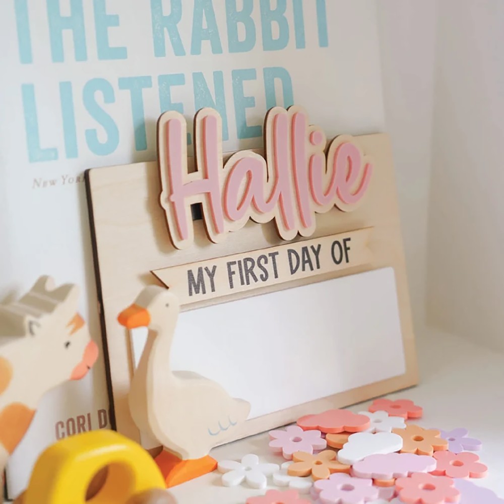 Home Decor For Wedding - 1Pc Custom First and Last Day