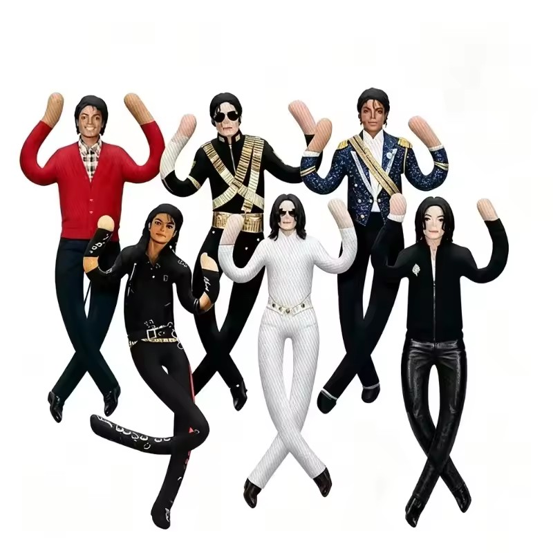 Home Decor Mod - Michael Jackson Plush Pillow, Articulated Abstract