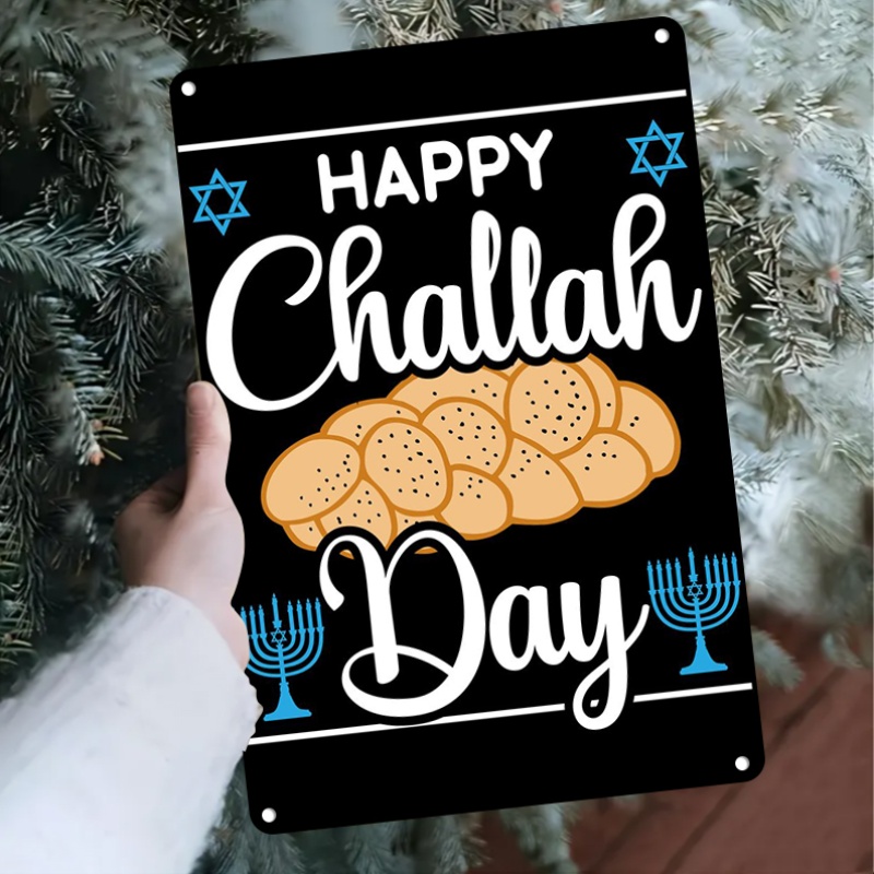 Home Decor Kitchen - CIFBUY Vintage Jewish Challah & Menorah