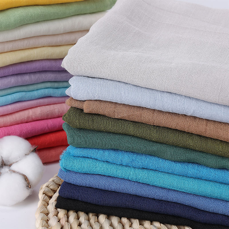Linen Table Runner - Solid Color Cotton Linen Fabric Thin