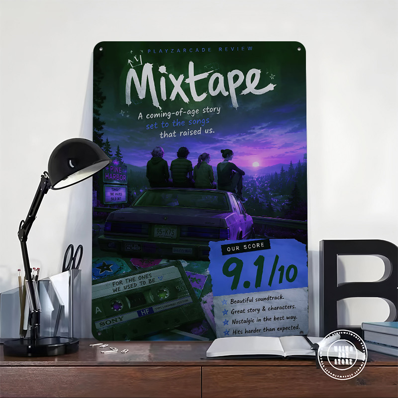 Mixtape Game Review 3D Texture - Review Home Decor ulasan dan harga