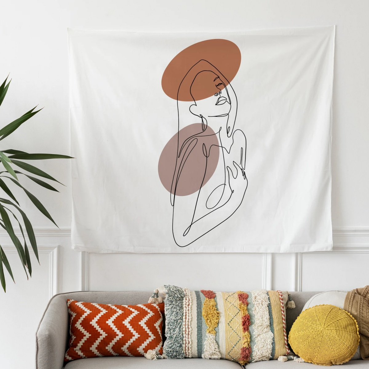 A Personalized Custom Tapestry - Home Decor For Wedding ulasan dan harga