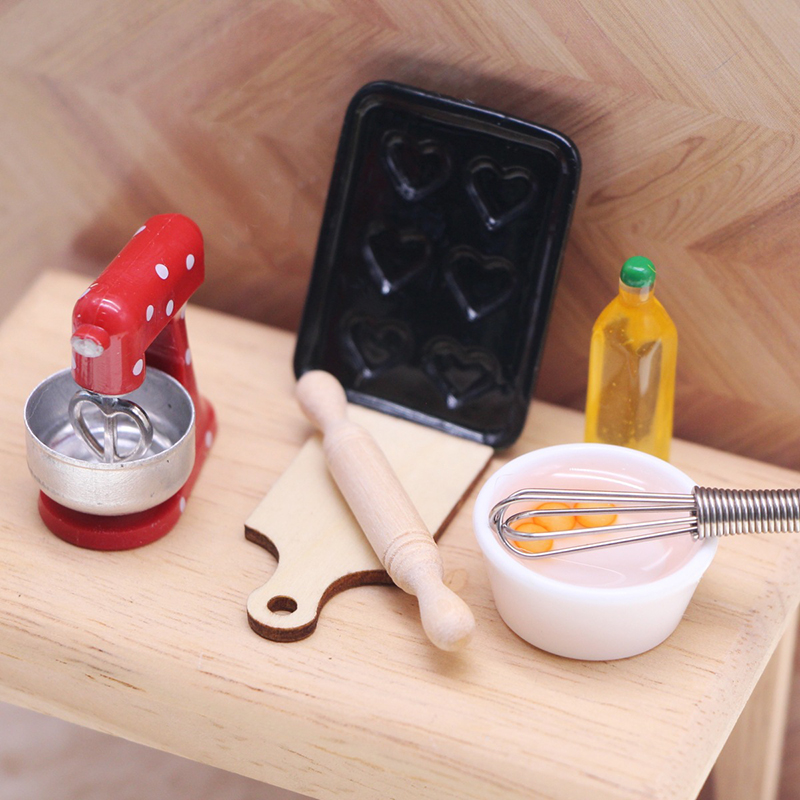 (.) 1:12 DIY Doll House Miniat - Home Decor Kitchen ulasan dan harga