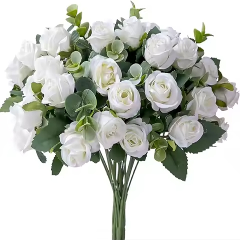 1/3pcs Artificial Flowers Vase - Home Decor Ai Free ulasan dan harga