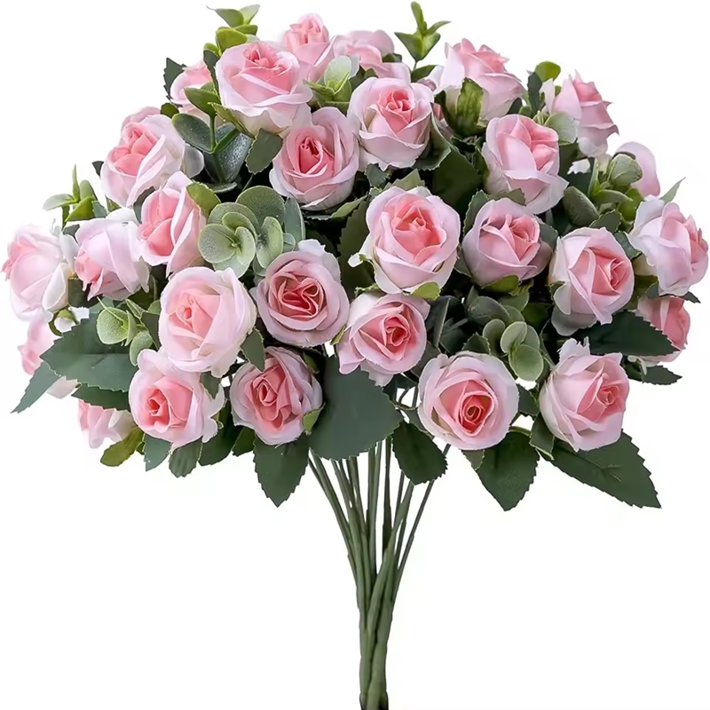1/3pcs Artificial Flowers Vase - Home Decor Ai Free ulasan dan harga