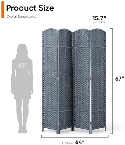 Outdoor Privacy Screen 4-Panel - H&M Home Decor ulasan dan harga