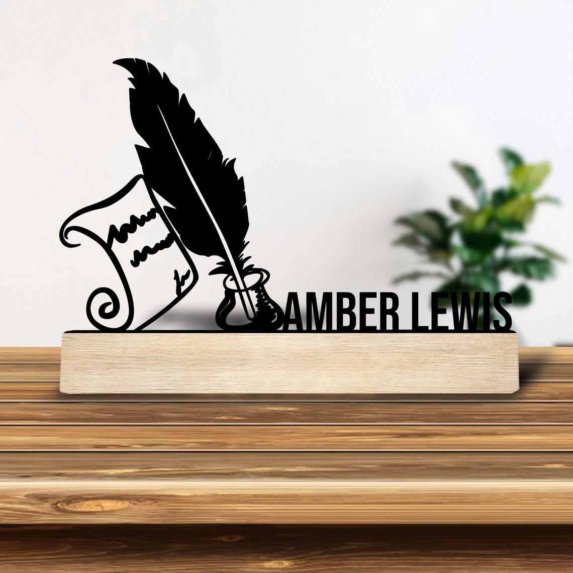 1pc Personalized Retro Iron St - Home Decor For Wedding ulasan dan harga