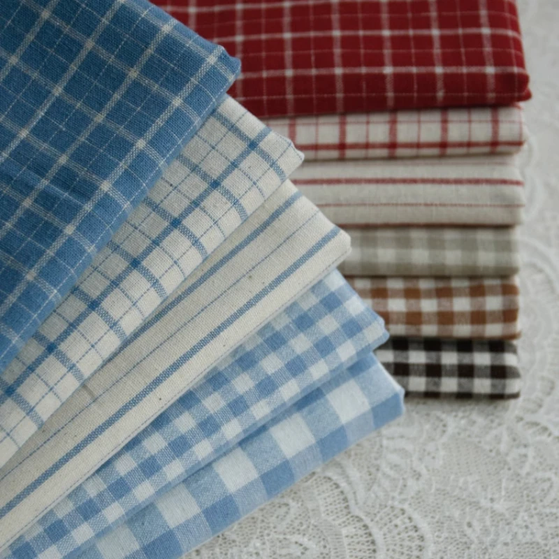 140x50cm Vintage Red Linen Gri - Linen Table Runner ulasan dan harga