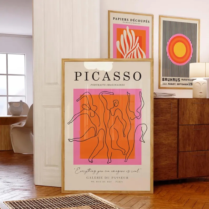 3pcsModern Orange  Bauhaus And - Home Decor Reviews ulasan dan harga