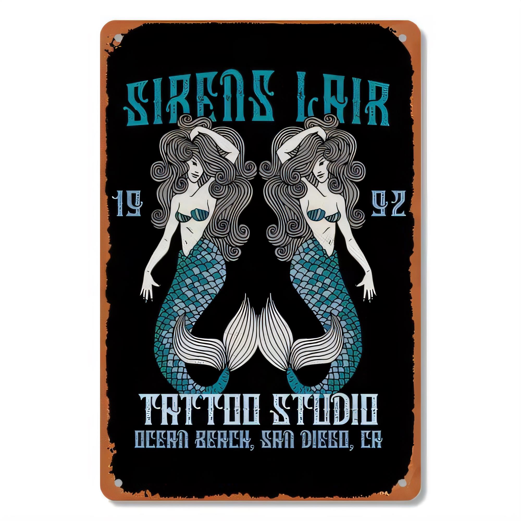 Tin Sign for Wall Decor, Vinta - Home Decor Gothic ulasan dan harga