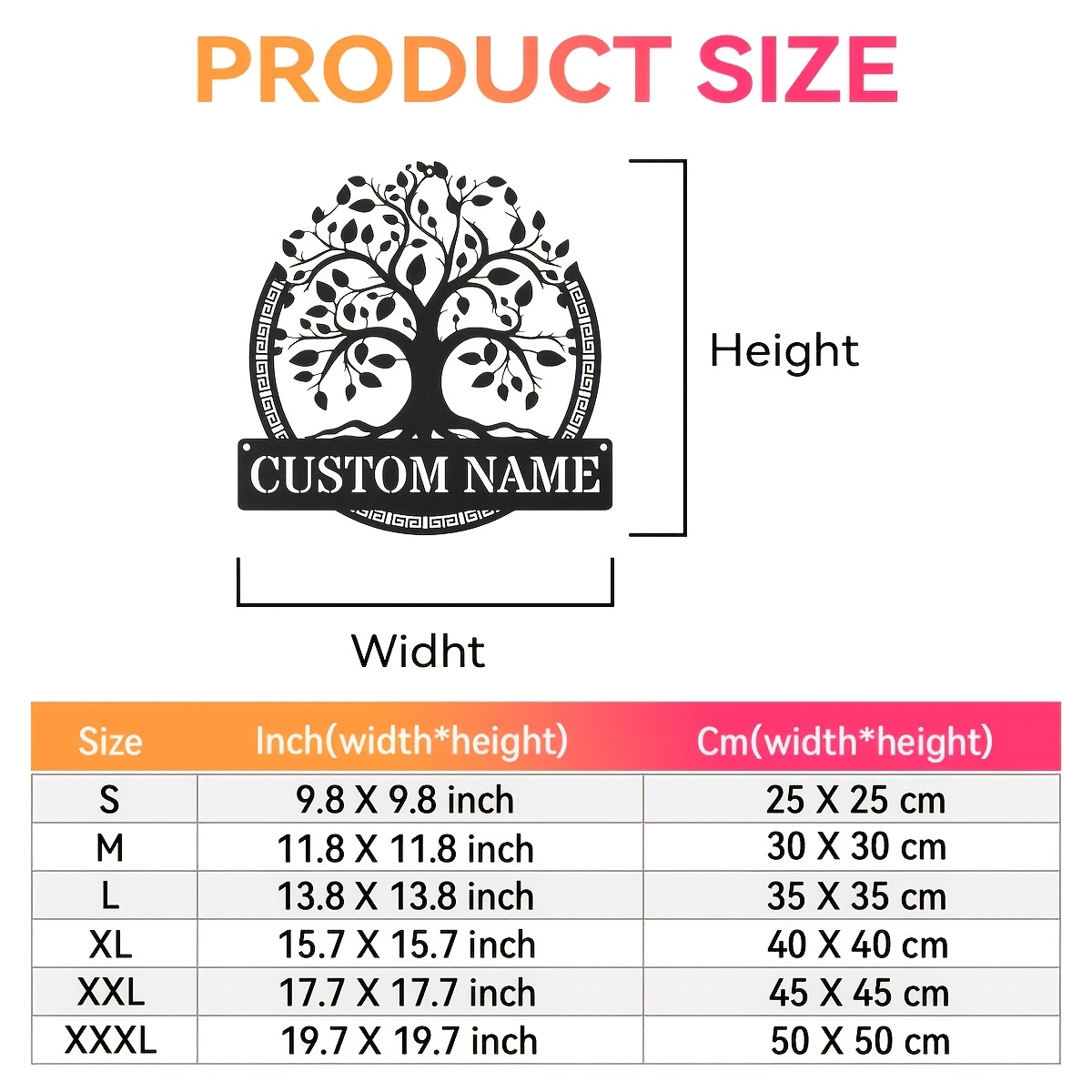 Custom Metal Wall Art of The T - Geometric Wall Art ulasan dan harga