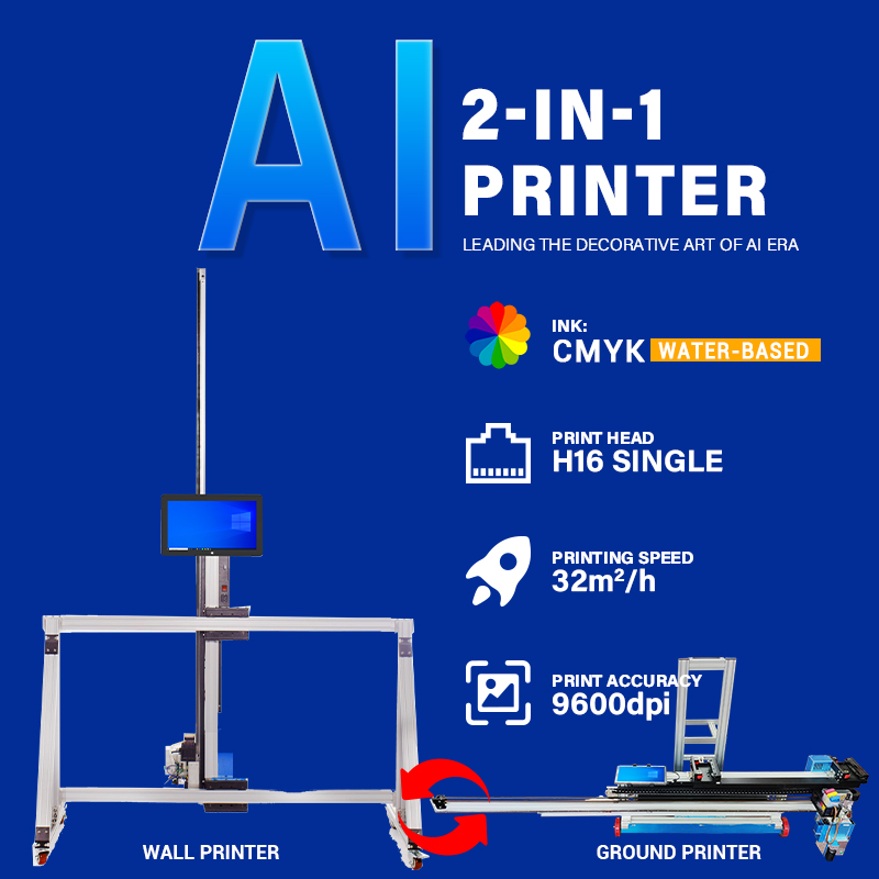 AI Fully Automatic 2-in-1 Wall - Home Decor Ai Free ulasan dan harga