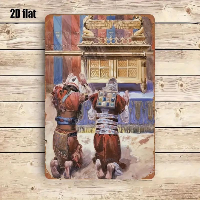 CIFBUY Rustic Biblical Scene M - Home Decor Kitchen ulasan dan harga
