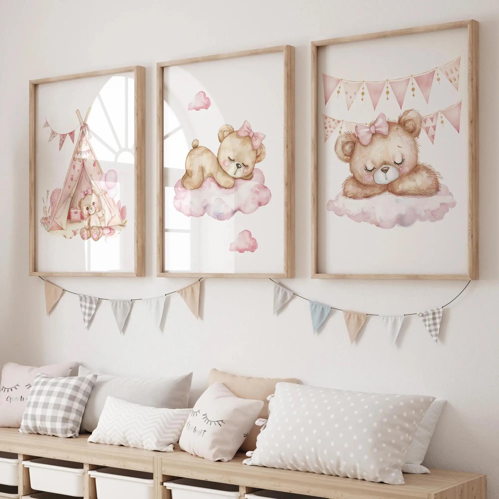 Pink Dream Bear Carousel Tent  - Home Decor Reviews ulasan dan harga