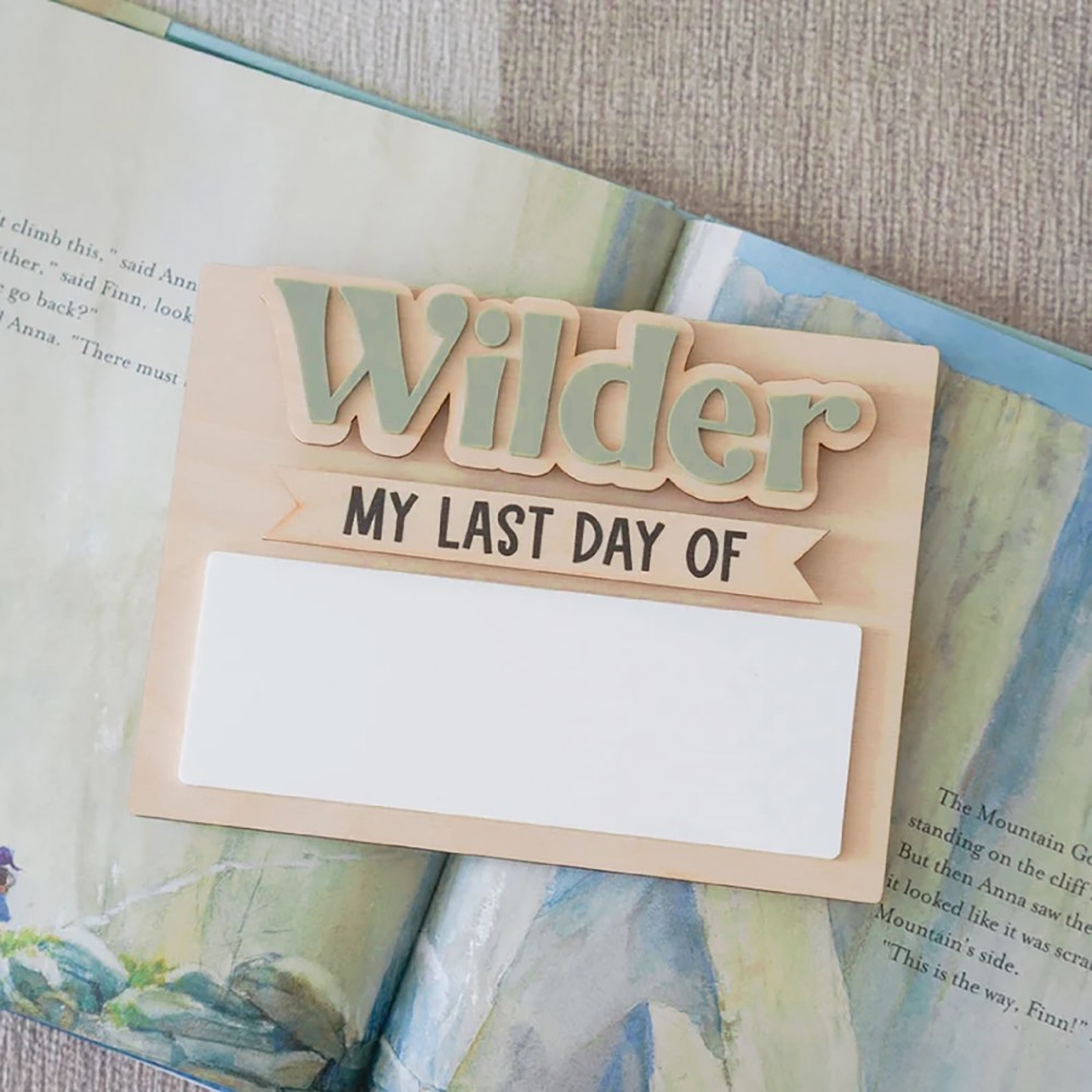 1Pc Custom First and Last Day  - Home Decor For Wedding ulasan dan harga