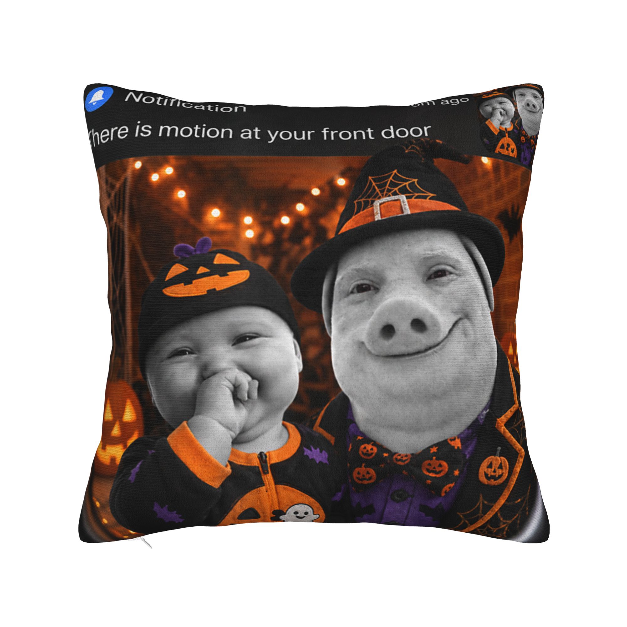 Funny Halloween John Pork and  - Home Decor Ai Free ulasan dan harga