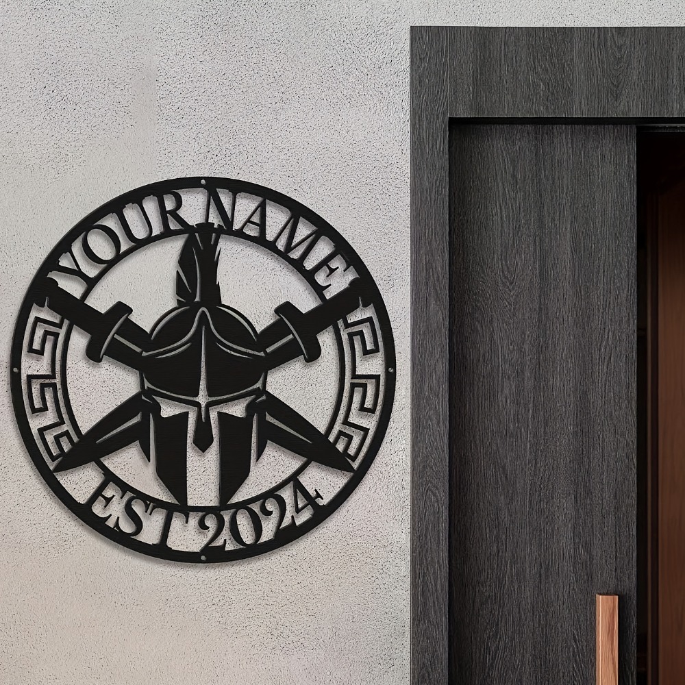 2D Flat Custom Spartan Helmet  - Geometric Wall Art ulasan dan harga
