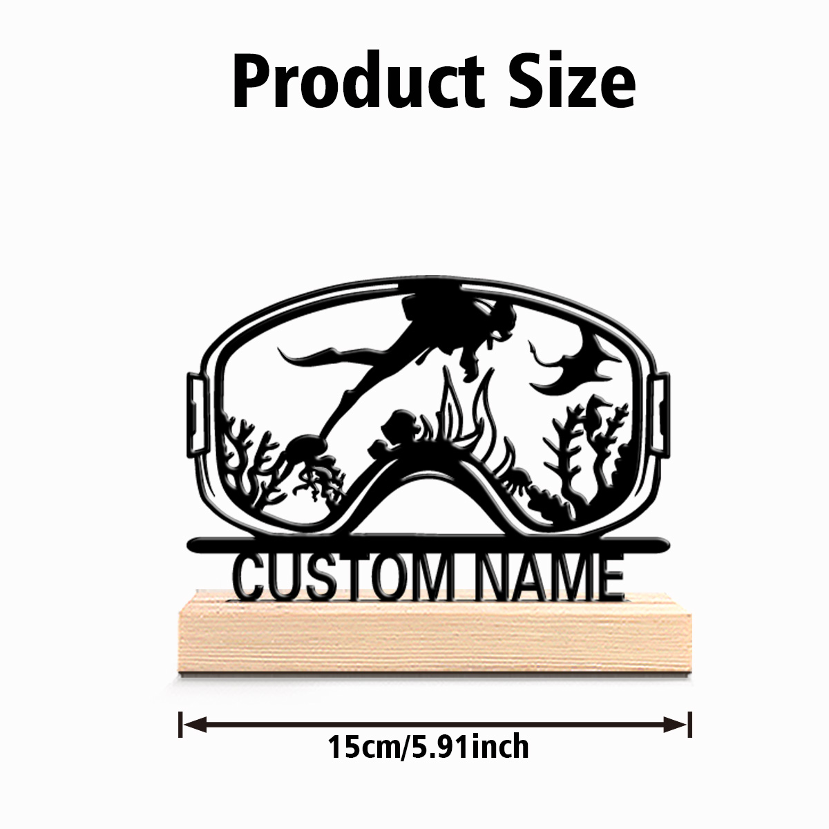 1pc Cute Personalized Custom D - Home Decor Kitchen ulasan dan harga
