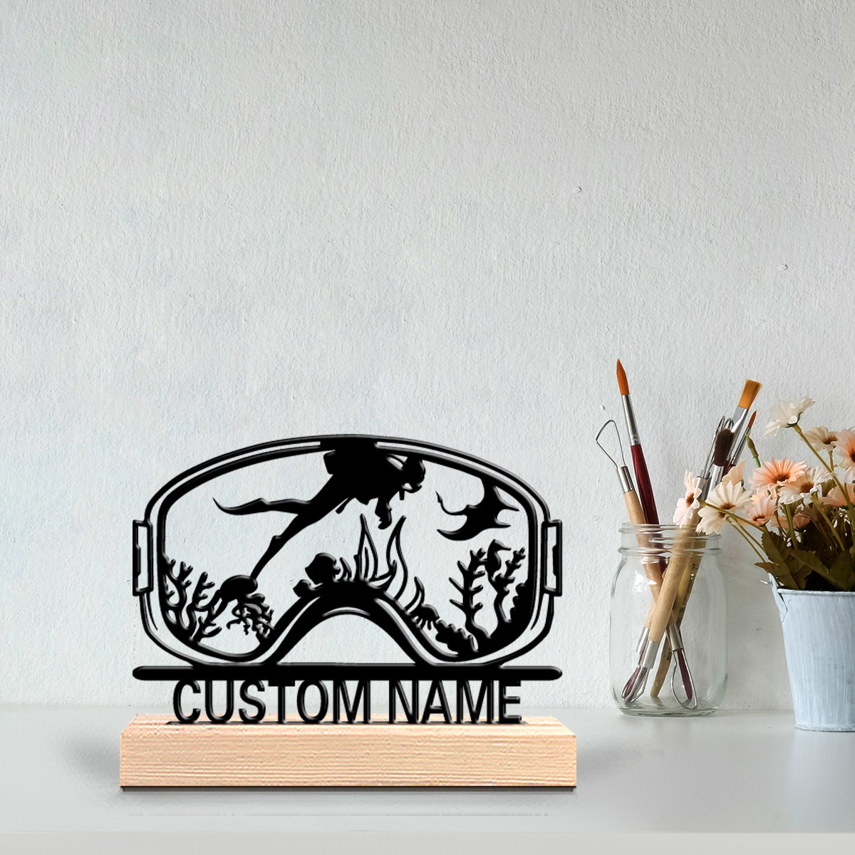 1pc Cute Personalized Custom D - Home Decor Kitchen ulasan dan harga
