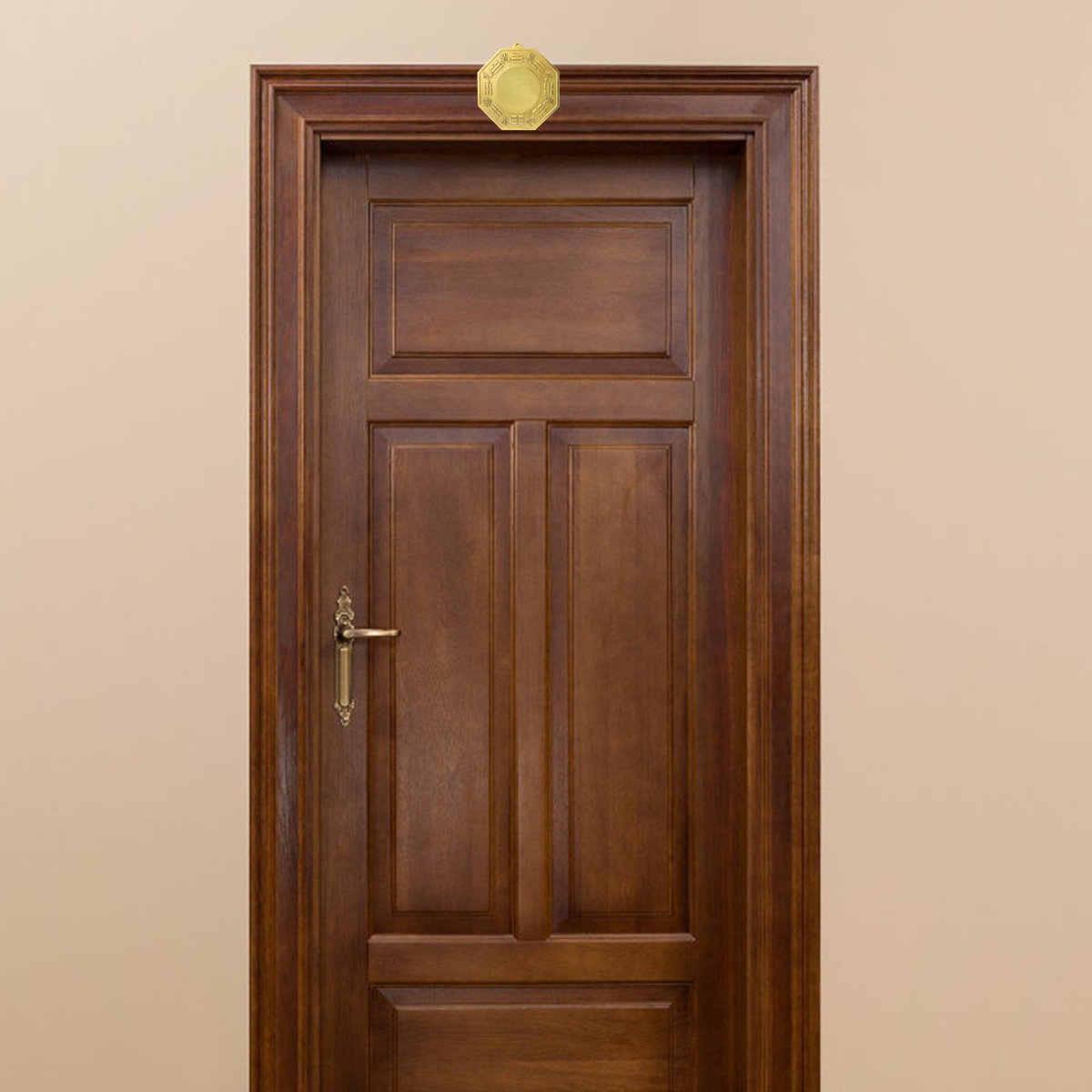 Brass Bagua Mirror Decor Pure  - Home Decor Shop ulasan dan harga