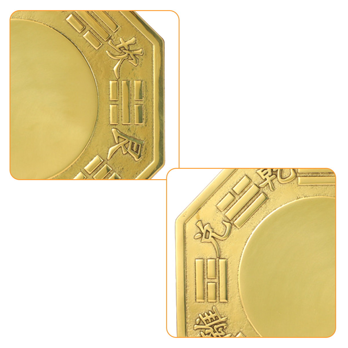Brass Bagua Mirror Decor Pure  - Home Decor Shop ulasan dan harga