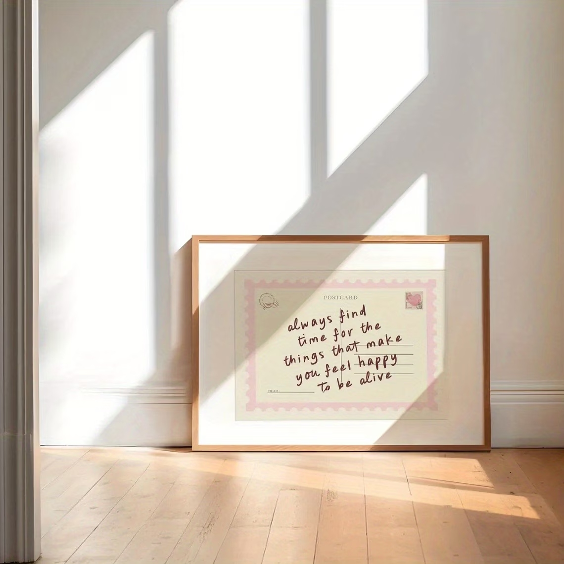 Retro Postcards That Encourage - Home Decor Reviews ulasan dan harga