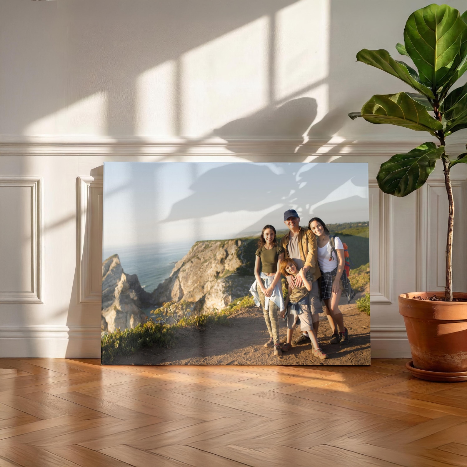 Personalized Photo Canvas, Cus - Home Decor For Wedding ulasan dan harga