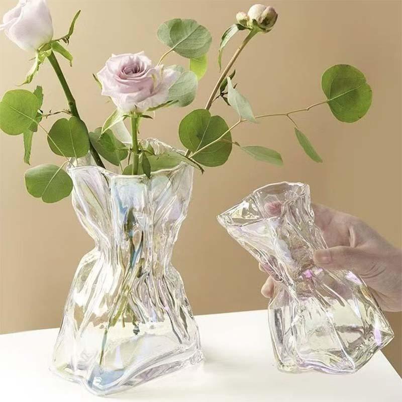 Creative Folded Money Bag Tran - Terrarium Glass Bottle ulasan dan harga