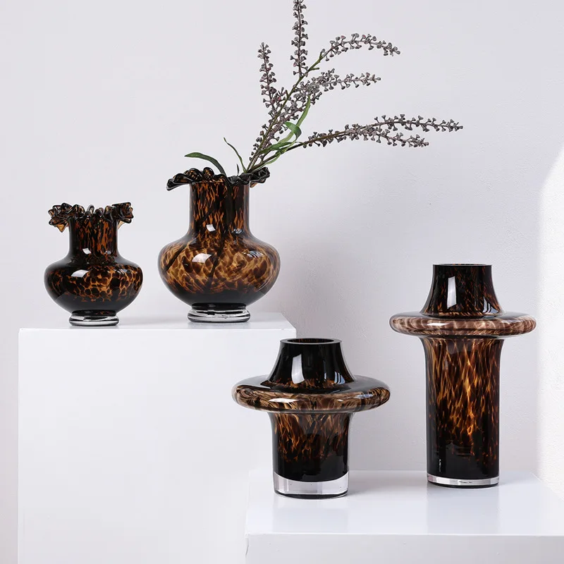 Creative Glass Vase Leopard Pr - Terrarium Glass Bottle ulasan dan harga