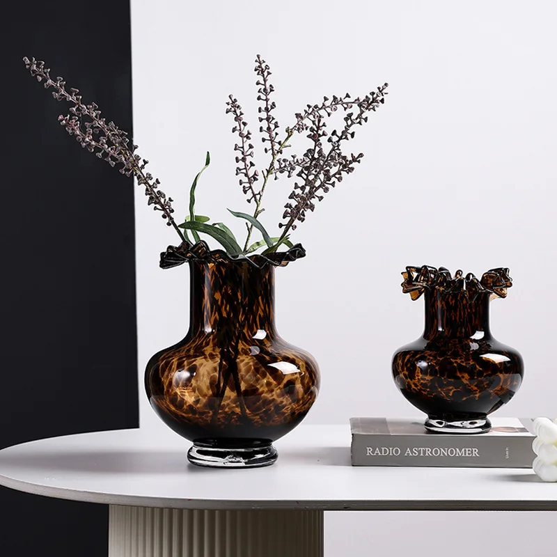Creative Glass Vase Leopard Pr - Terrarium Glass Bottle ulasan dan harga
