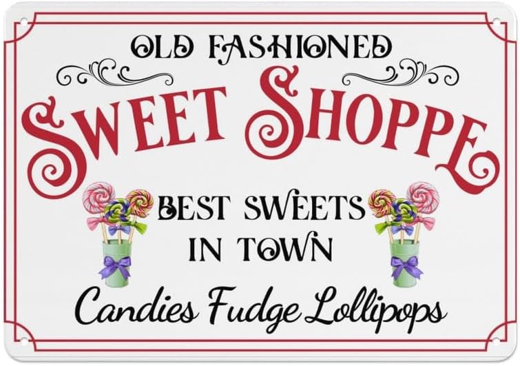Old Fashioned Sweet Shop Meta  - Home Decor Shop ulasan dan harga