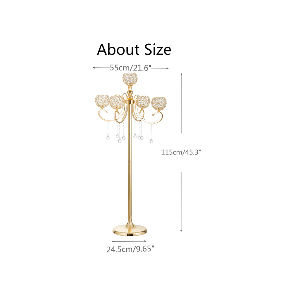 Floor Candelabra For Centerpie - Home Decor Ai Free ulasan dan harga