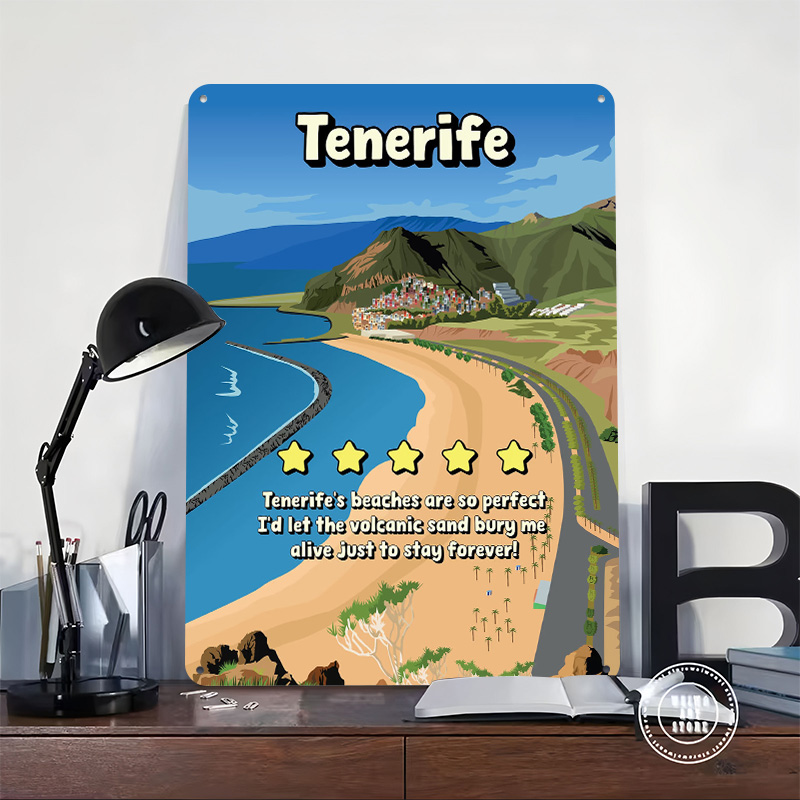 Tenerife Funny Minimal Review  - Review Home Decor ulasan dan harga