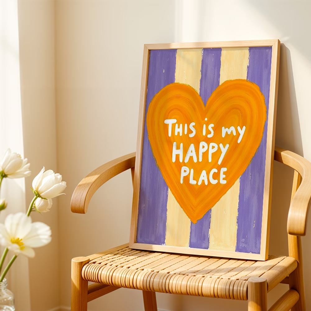 Modern,Retro This Is My Happy  - Home Decor Reviews ulasan dan harga