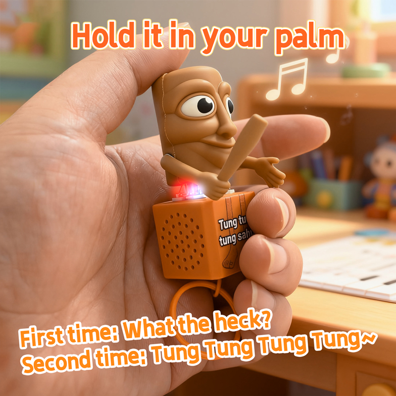 New Tung Tung Tung Sahur Keych - Home Decor Mod ulasan dan harga