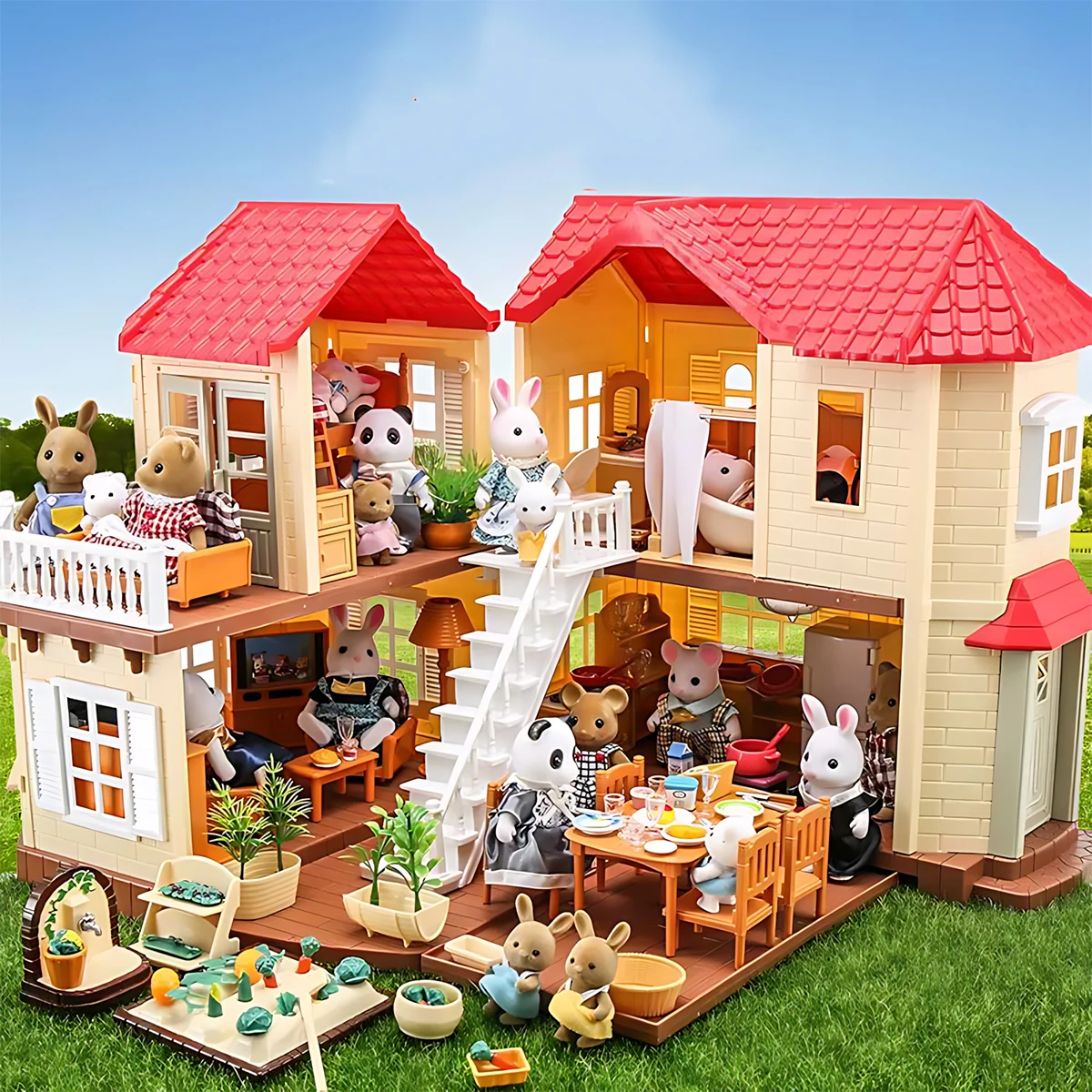 Miniature Furniture 1:12 Dollh - Home Decor Kitchen ulasan dan harga