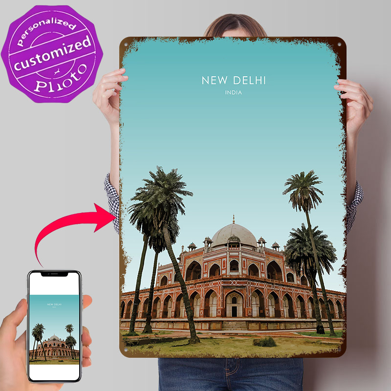 New Delhi India Artwork 3D Pri - Home Decor Delhi ulasan dan harga