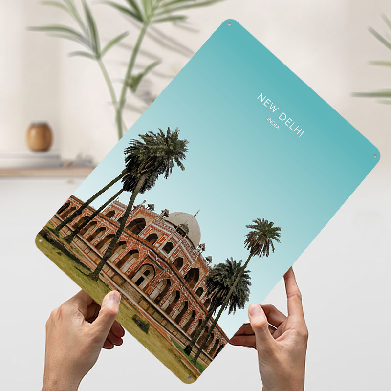 New Delhi India Artwork 3D Pri - Home Decor Delhi ulasan dan harga