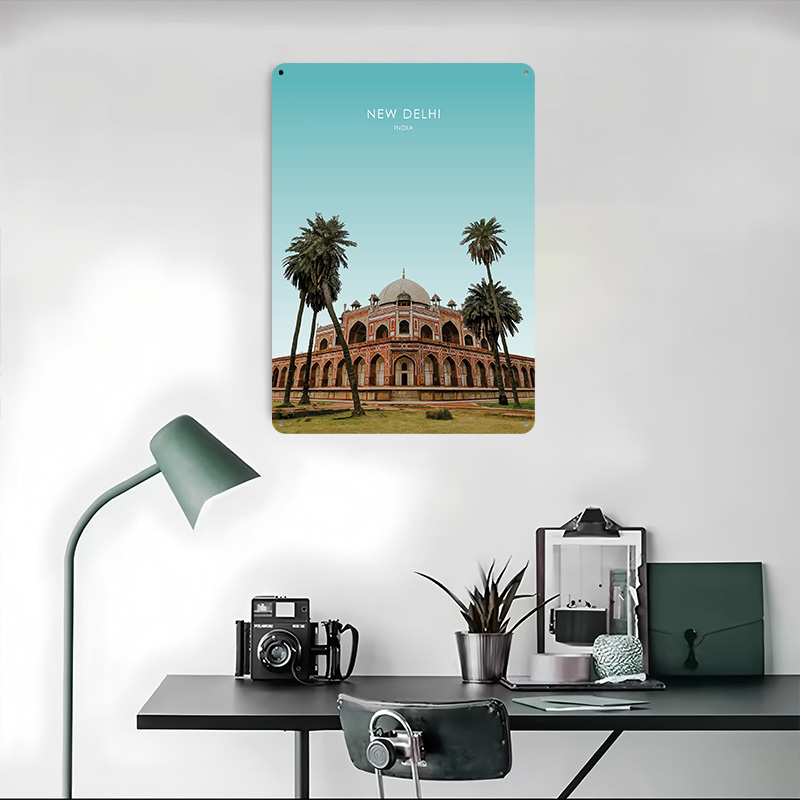New Delhi India Artwork 3D Pri - Home Decor Delhi ulasan dan harga