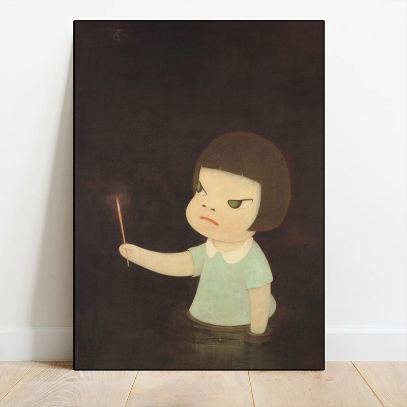 1pc frameless canvas painting  - Geometric Wall Art ulasan dan harga
