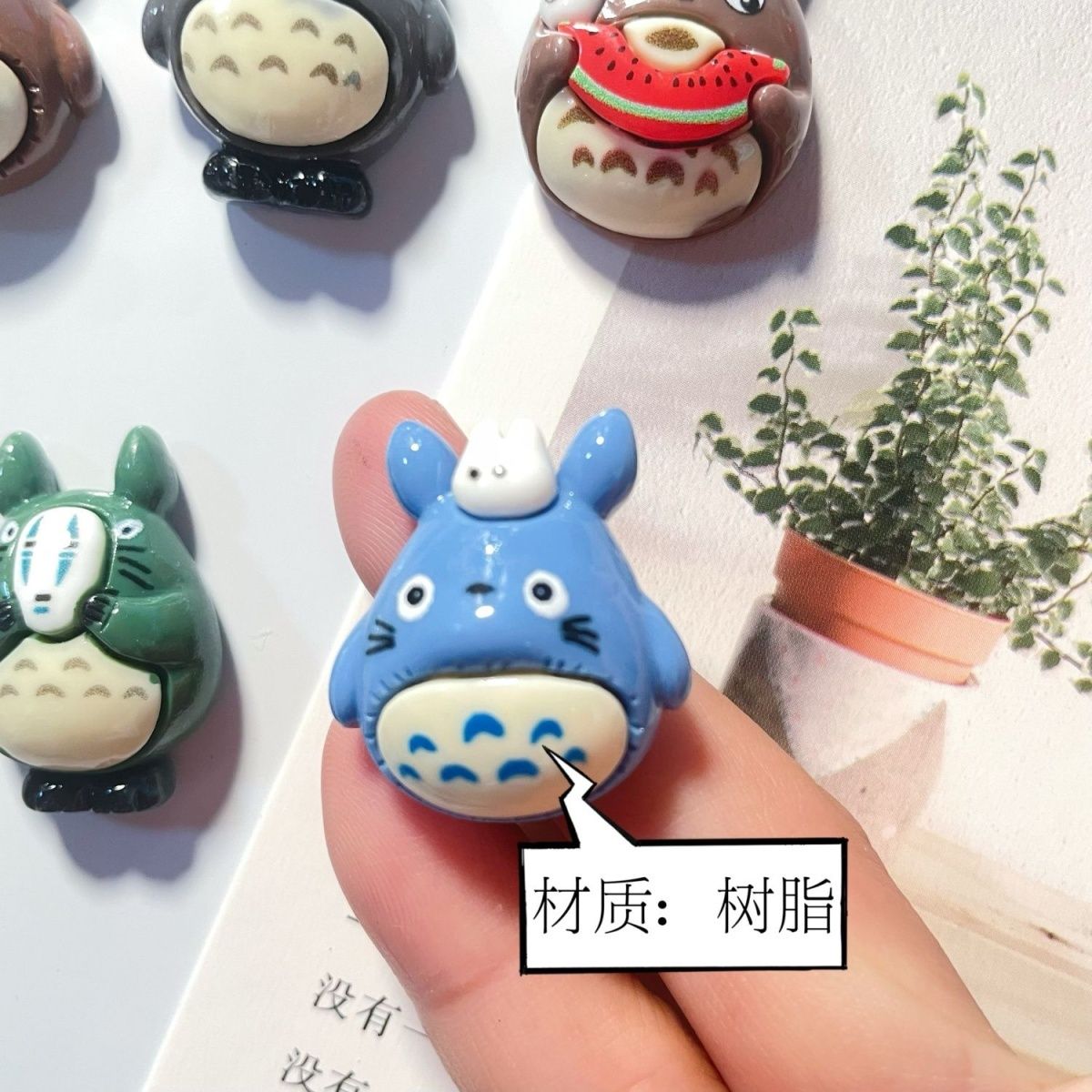 Totoro Anime Resin Fridge Magn - Home Decor Kitchen ulasan dan harga