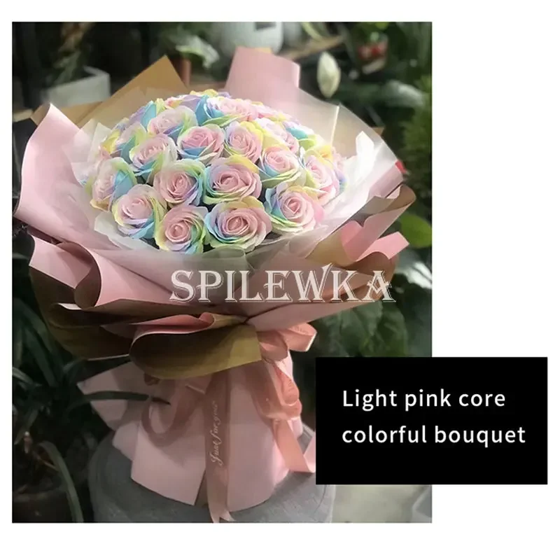 Spilewka 6X7cm Colorful Rose A - Home Decor For Wedding ulasan dan harga