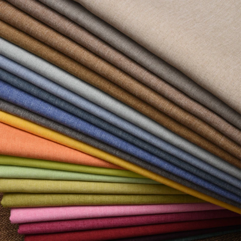 Thickened Cotton Linen Fabric  - Linen Table Runner ulasan dan harga